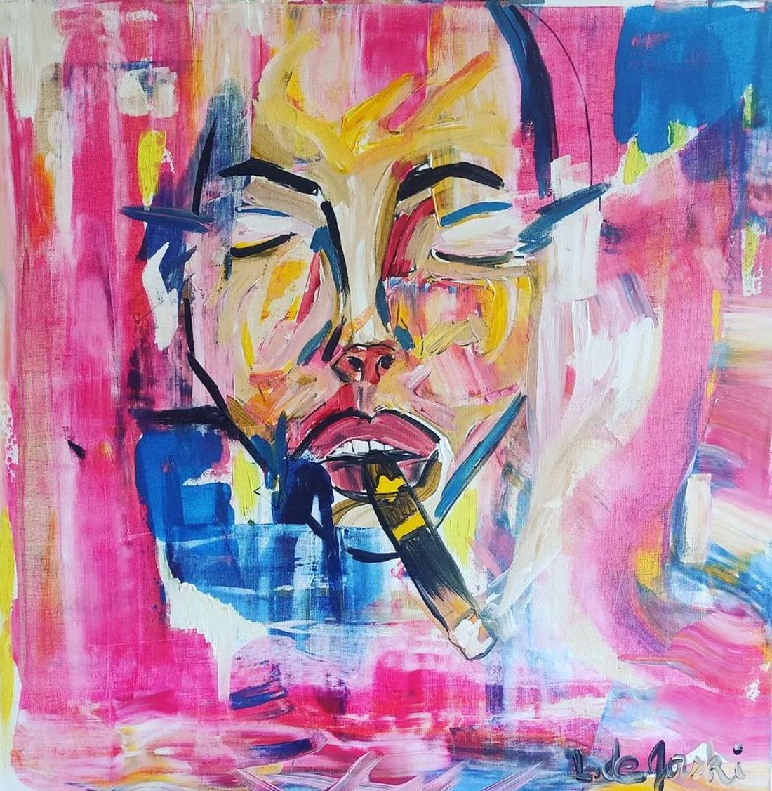 mon portfolio, une sélection de mes tableaux